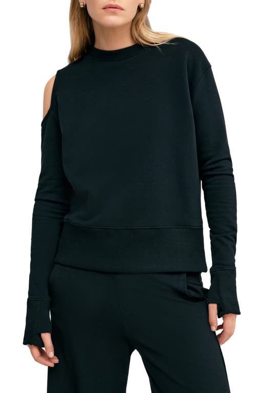 Marcella William Cutout Sweatshirt In Black