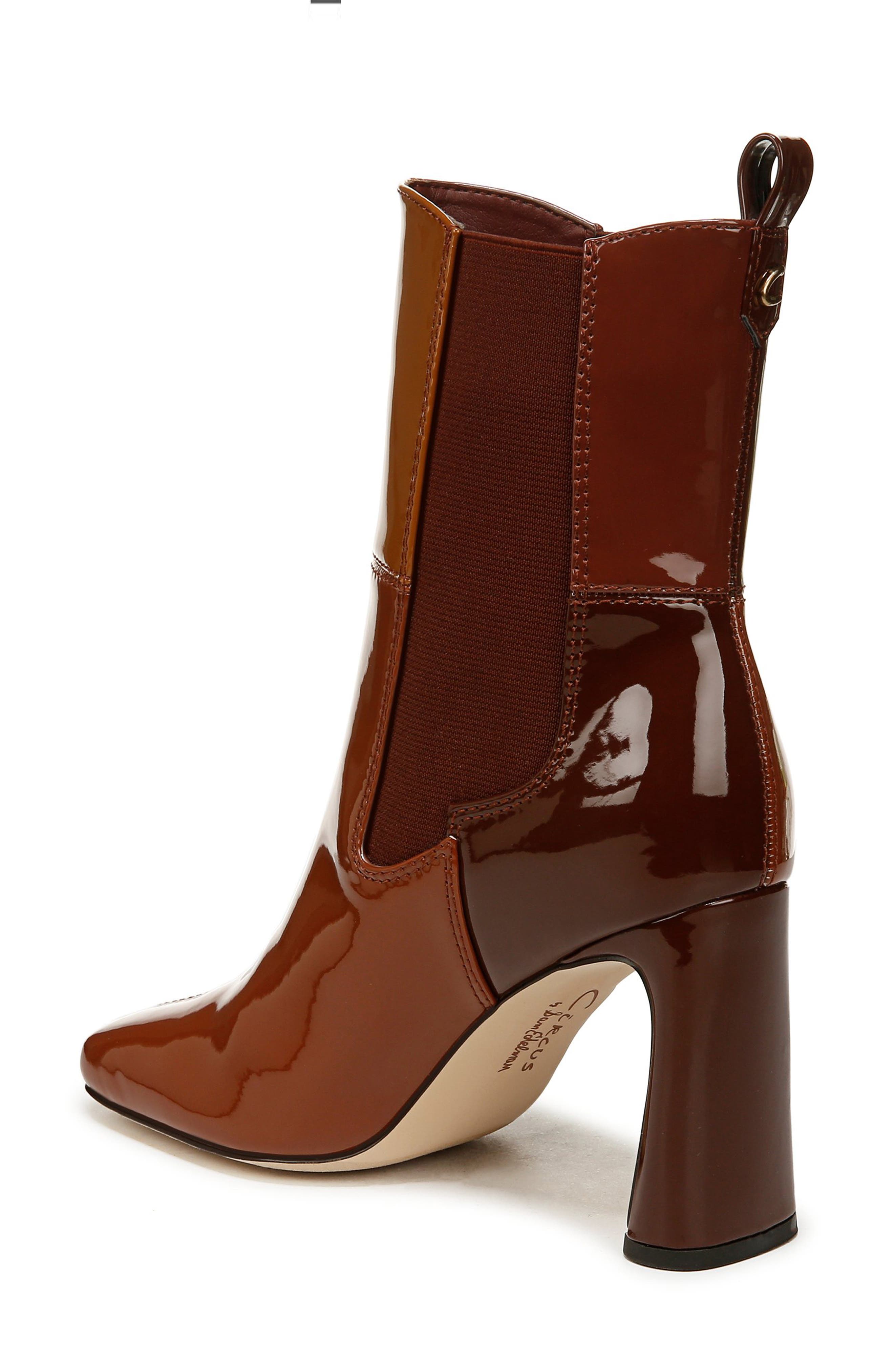 Circus NY by Sam Edelman Elle Bootie, Alternate, color, Spiced Cognac/ Rich Cognac