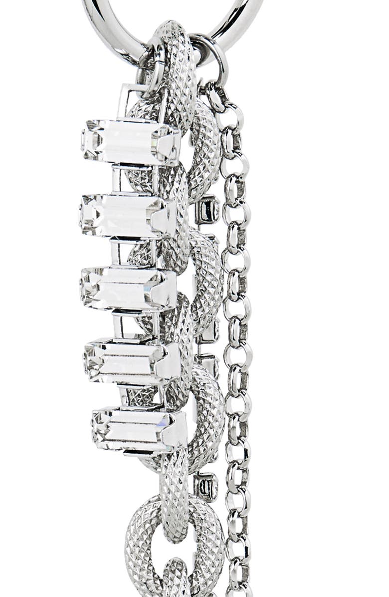 Justine Clenquet Chloe Crystal Mismatched Drop Earrings, Alternate, color,