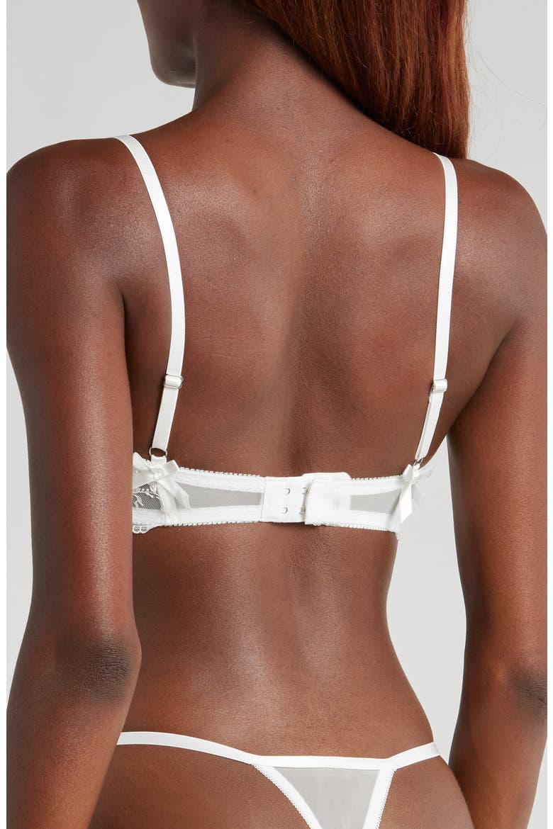 Sofia Underwire Bra, Alternate, color, WHITE