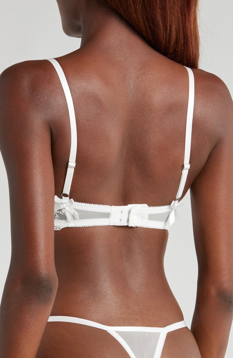 Kat The Label Sofia Underwire Bra, Alternate, color, White