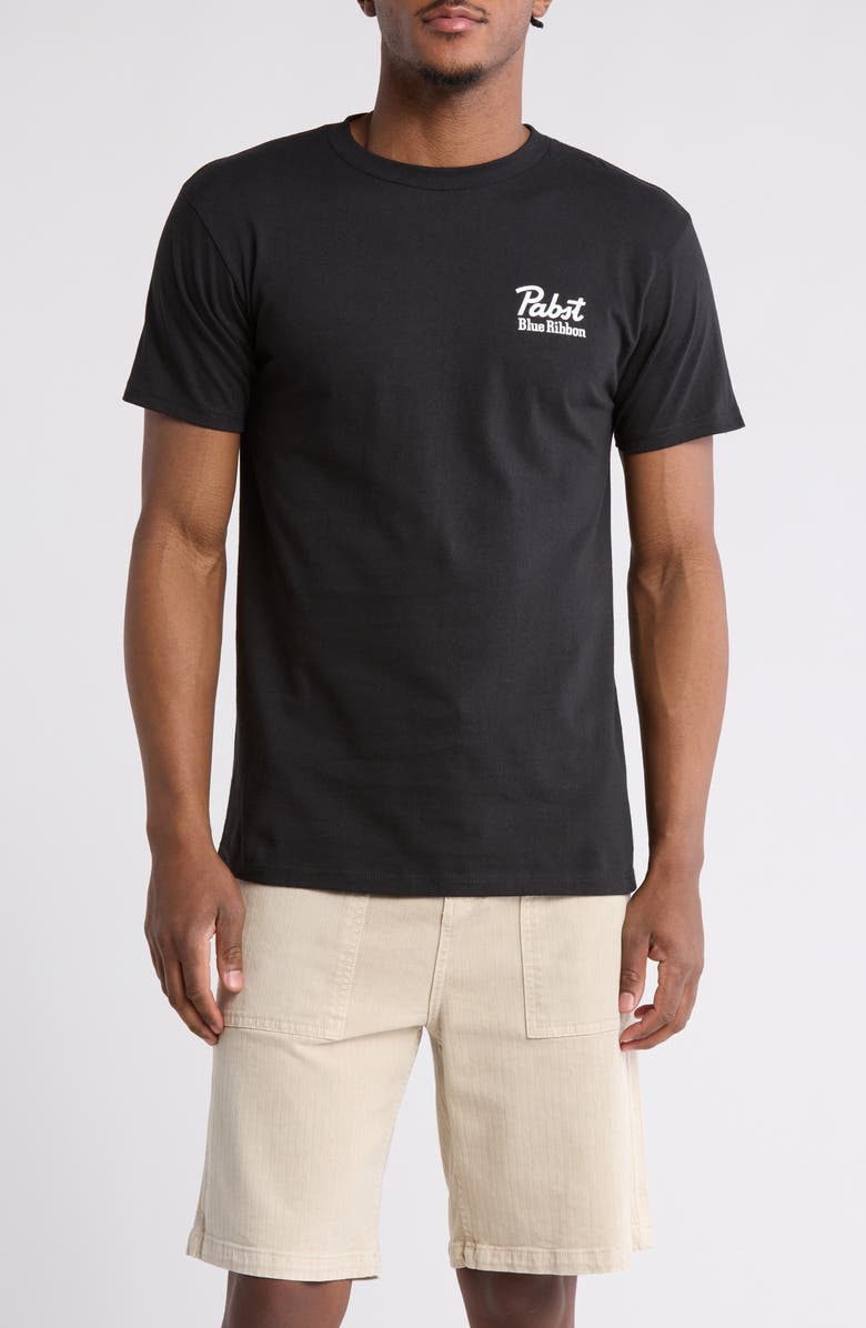 The Forecast Agency PBR Bowling Classic Cotton Graphic T-Shirt, Main, color,