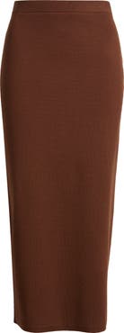 Open Edit Luxe Sculpt Maxi Skirt