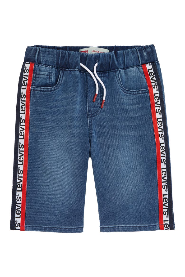 Levi's® Denim Shorts, Main, color, BATTLE BORN