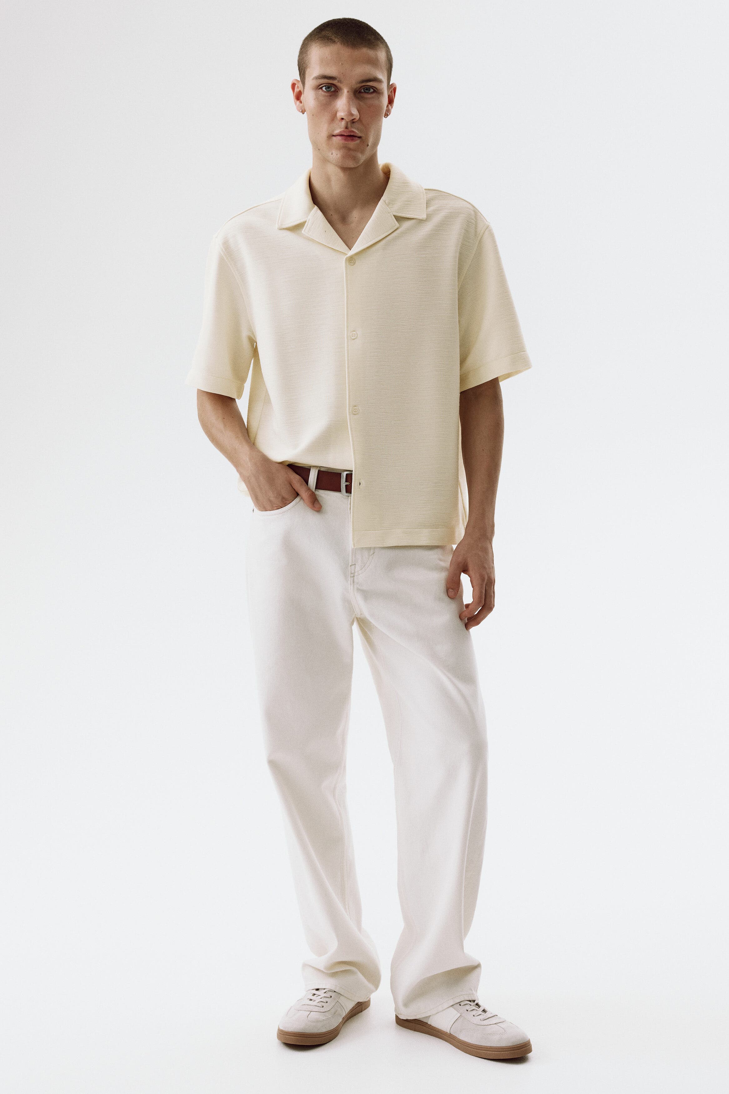 Loose-fit resort shirt