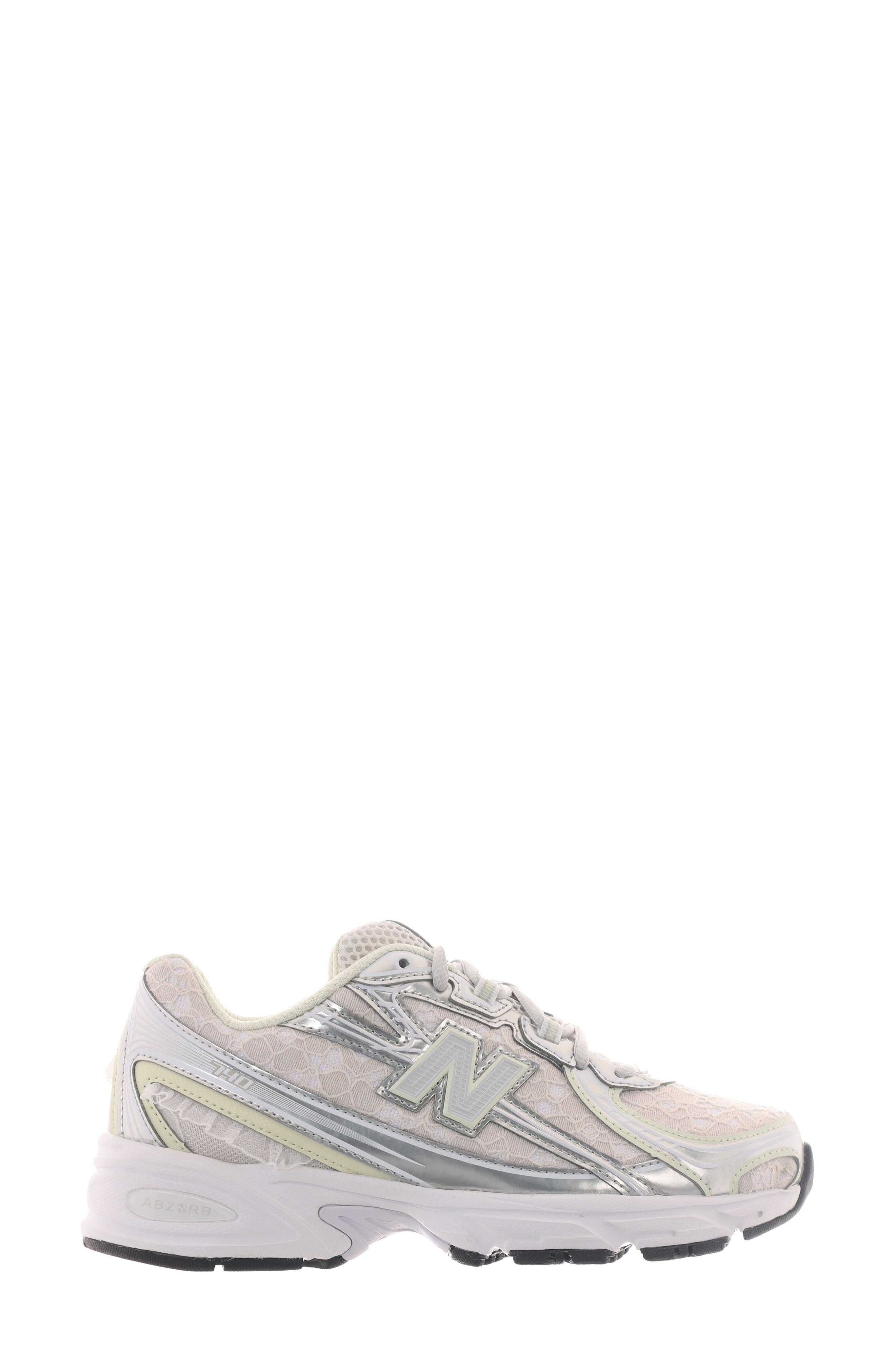 Gender Inclusive 740 Sneaker, Alternate, color, MOONBEAM/ LIGHT SILVER MET