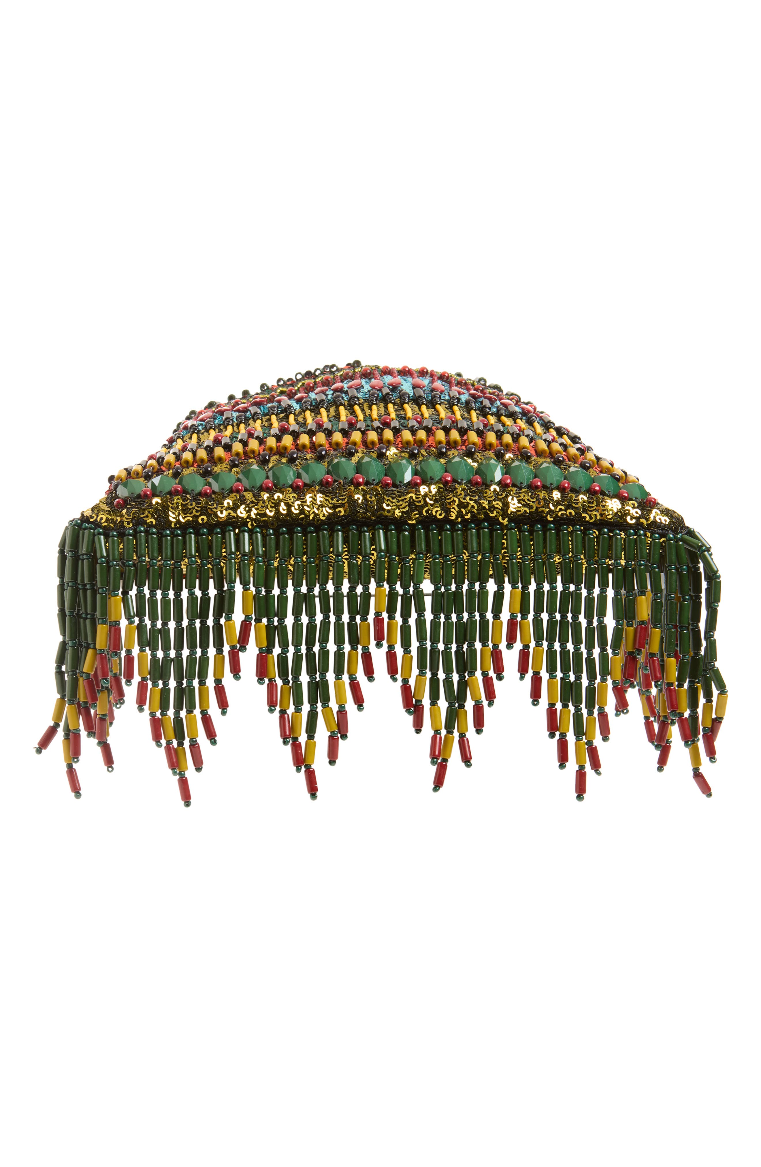 Kalispera Embellished Shoulder Bag, Alternate, color, VERDE