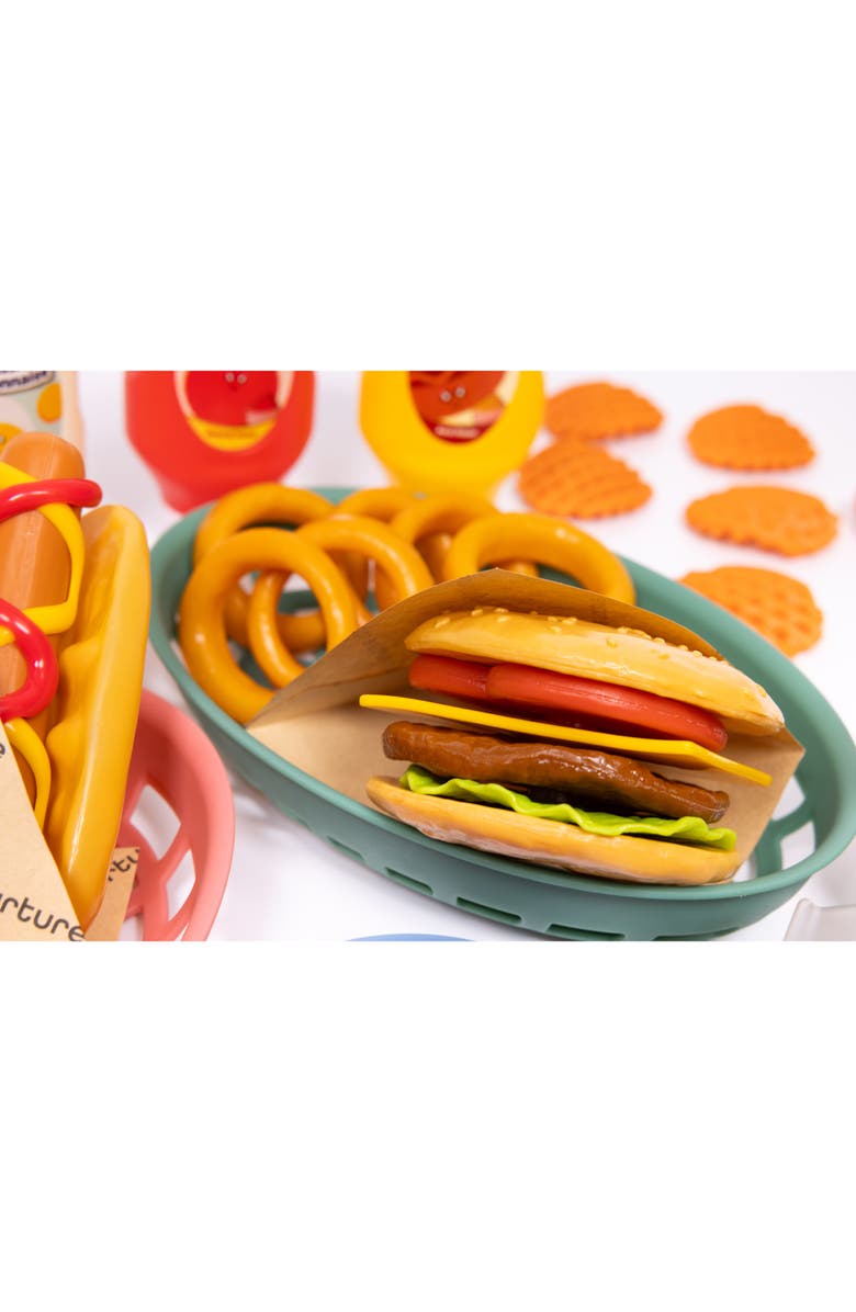 NurtureNature Imaginative Minds Fast Food Set, 56Pc, Alternate, color, Multicolored