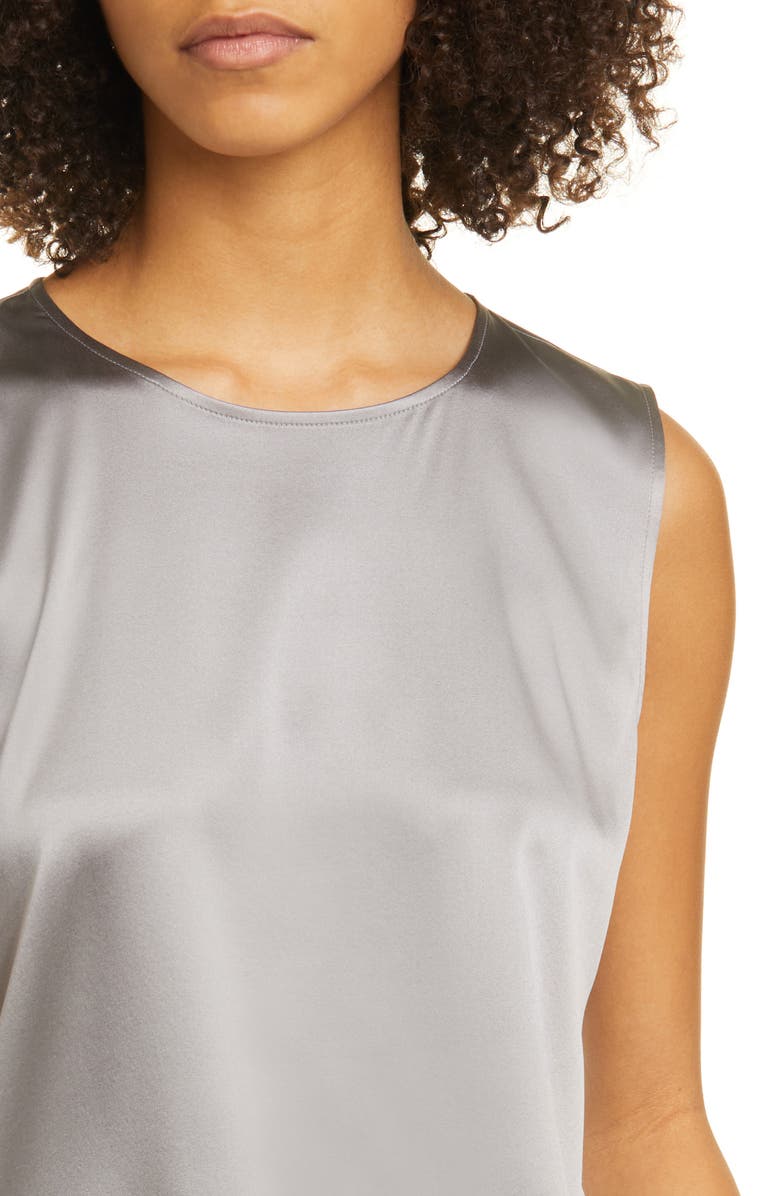 Eileen Fisher Stretch Silk Tank, Alternate, color, 