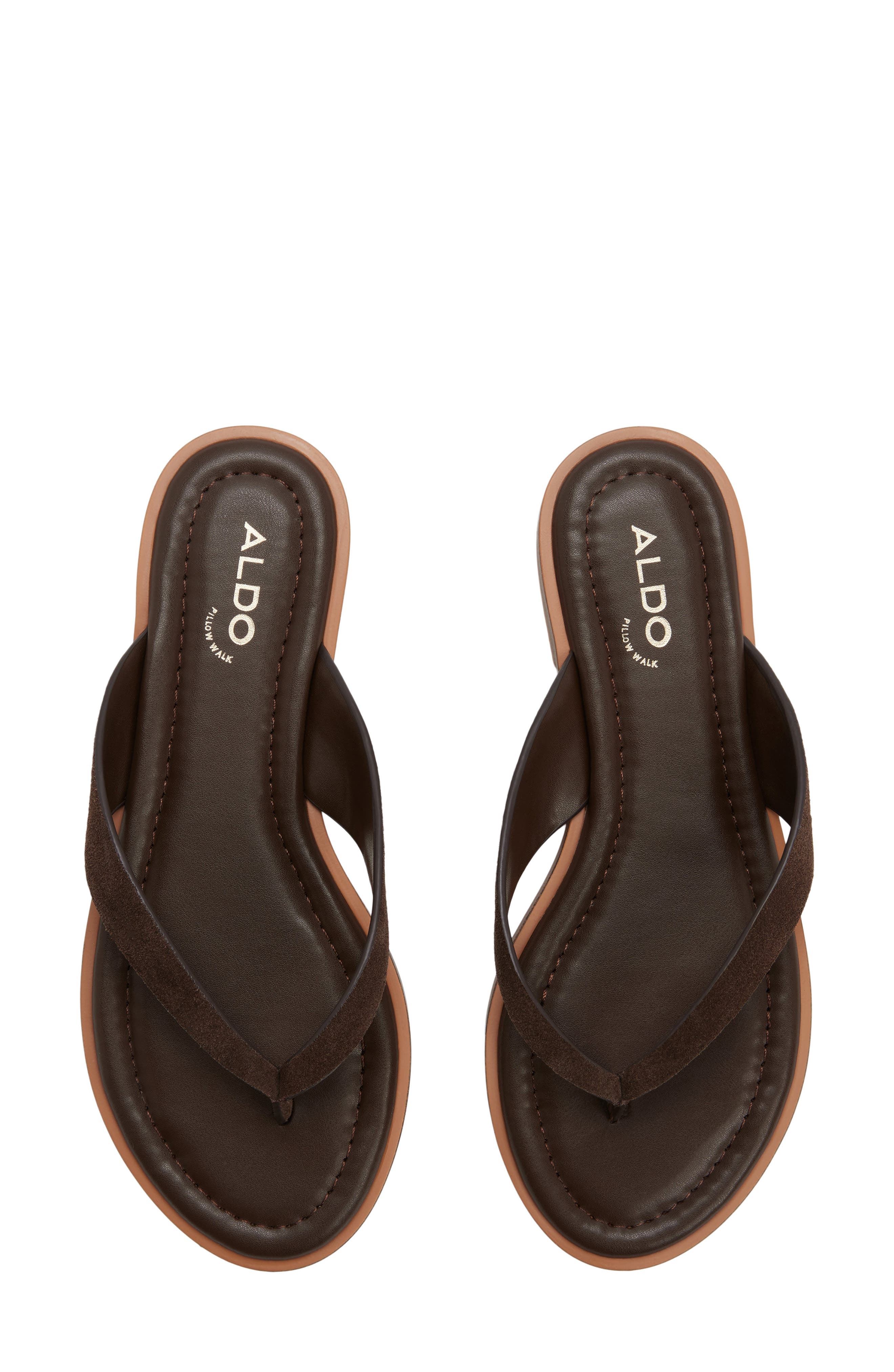 Autumnlee Flip Flop, Alternate, color, BROWN