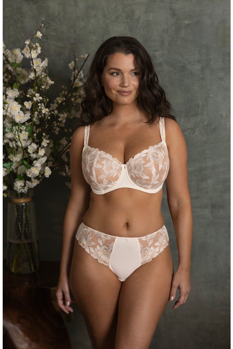 Magdalena Underwire Balconette Bra, Alternate, color, IVORY