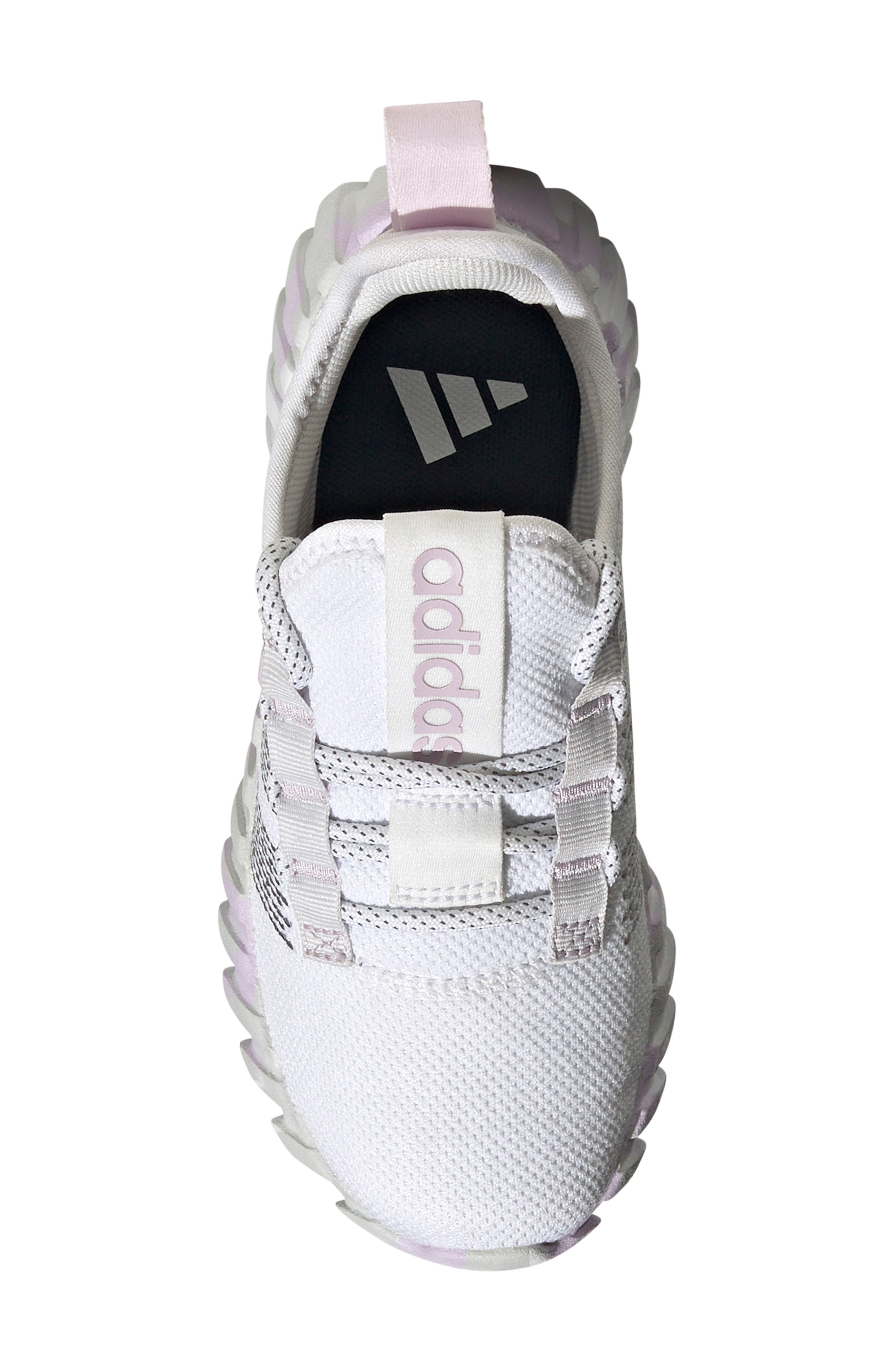 adidas Kids' Kaptir Flow Sneaker, Alternate, color, White/ Grey/ Dash Grey