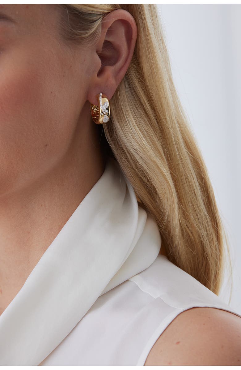 Sara Weinstock Lierre Diamond Hoop Earrings, Alternate, color, 