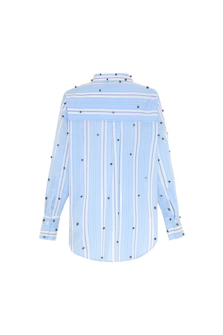 Echo Pearly Shirt, Alternate, color, Astral/ Multi