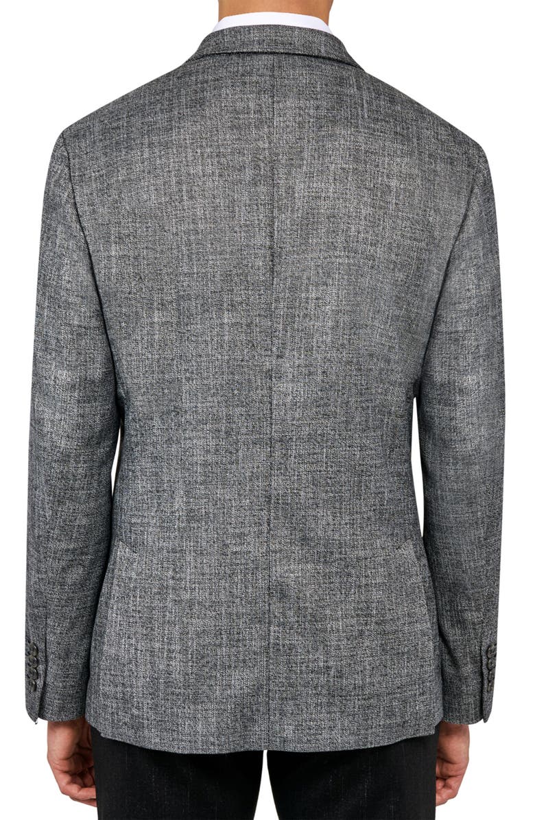 W.R.K Textured Sport Coat, Alternate, color, Black/ White