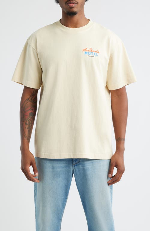Id Supply Co Hacienda Motel Graphic T-shirt In White
