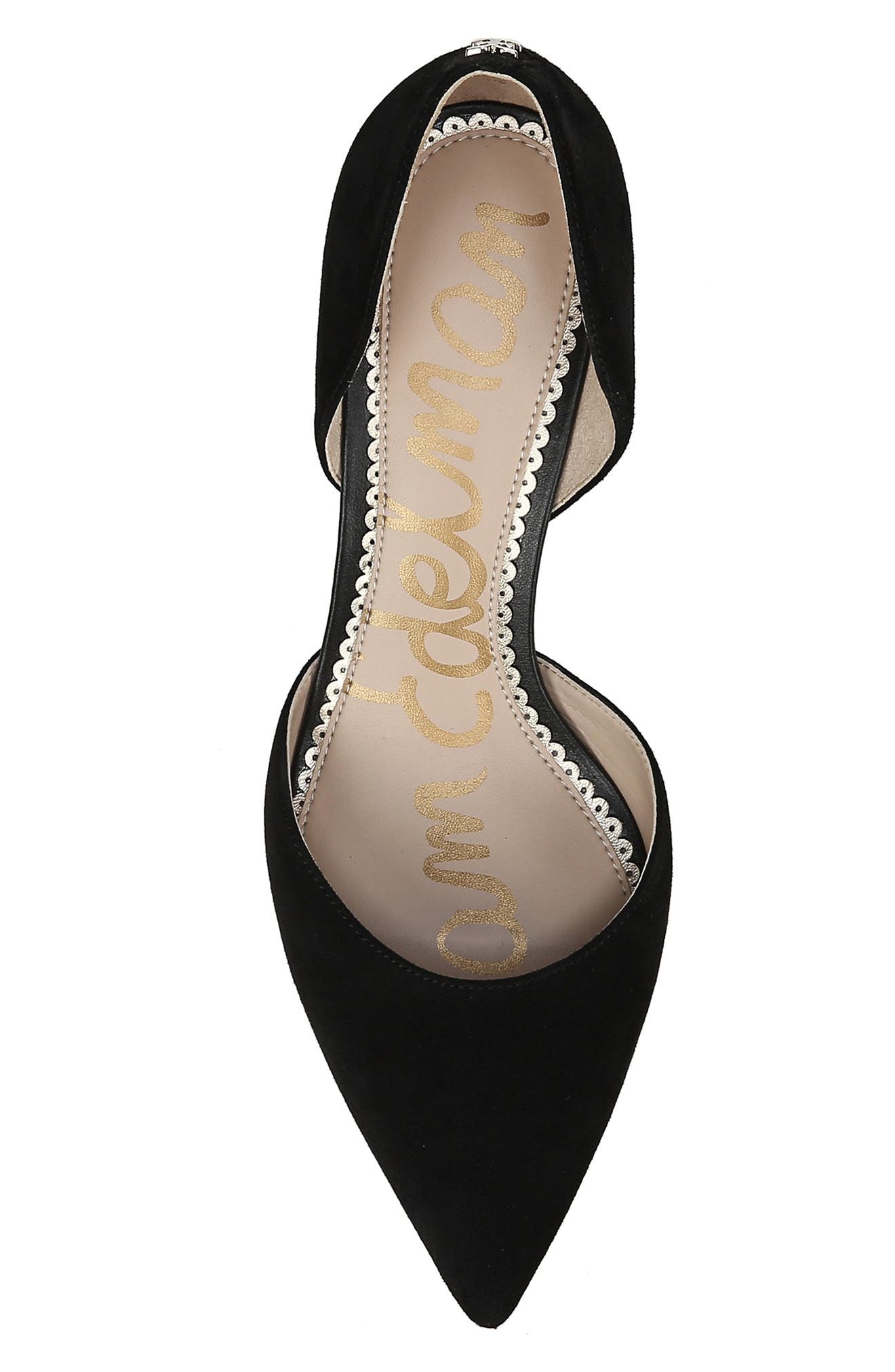 Sam Edelman Jaina Suede d'Orsay Pump, Alternate, color, 