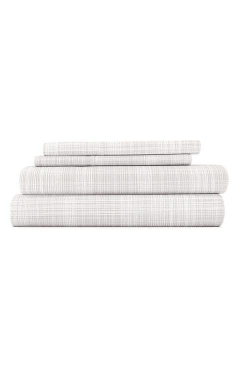 HOME SPUN Premium Ultra Soft Thatch 4-Piece Bed Sheet Set