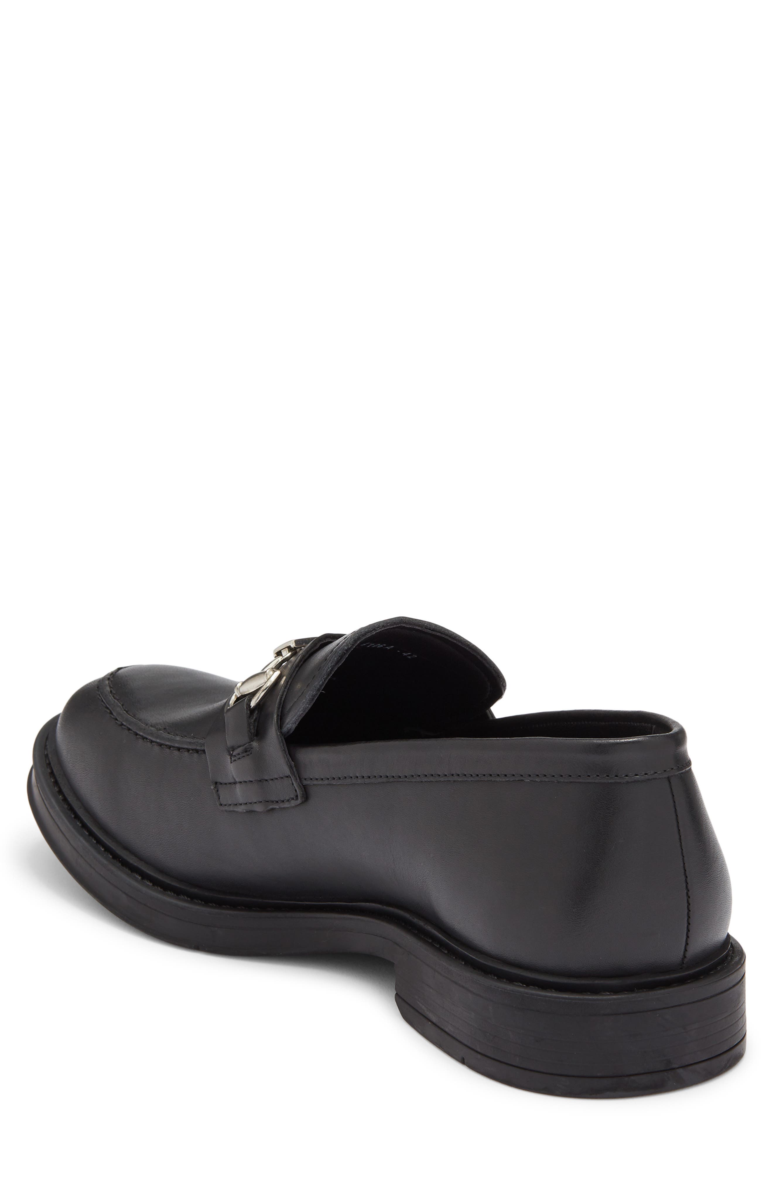 Roberto Cavalli Crip Bit Loafer, Alternate, color, Black