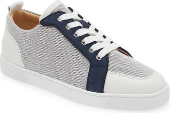 Christian Louboutin Rantulow Mixed Media Low Top Sneaker