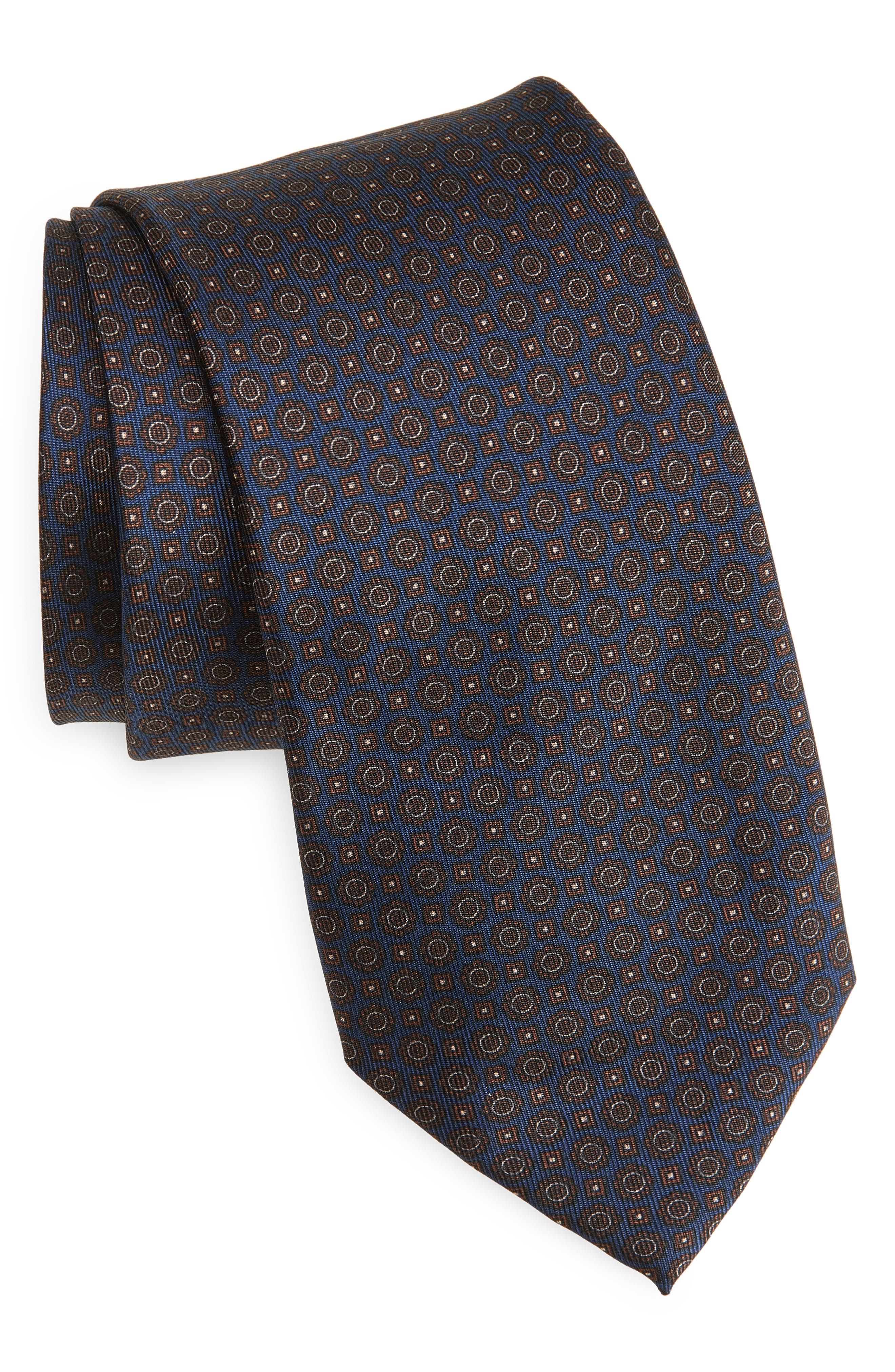 Medallion Silk Jacquard Tie