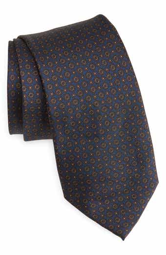Medallion Silk Jacquard Tie
