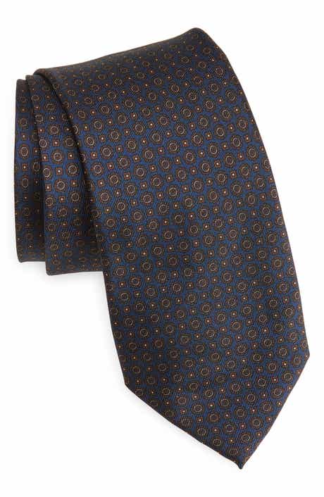 Medallion Silk Jacquard Tie