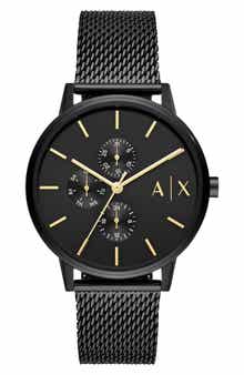 AX Armani Exchange Mesh Strap Watch, 42mm