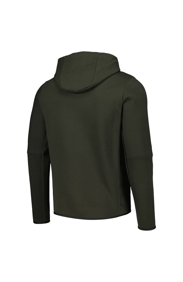 Nike Men's Nike Olive Barcelona Tech Fleece Full-Zip Hoodie Jacket, Alternate, color, 