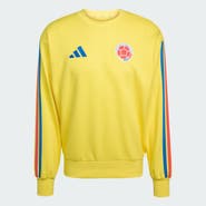 adidas Men's adidas  Yellow Colombia National Team FIFA x World Cup Alphaskin Crewneck Sweatshirt