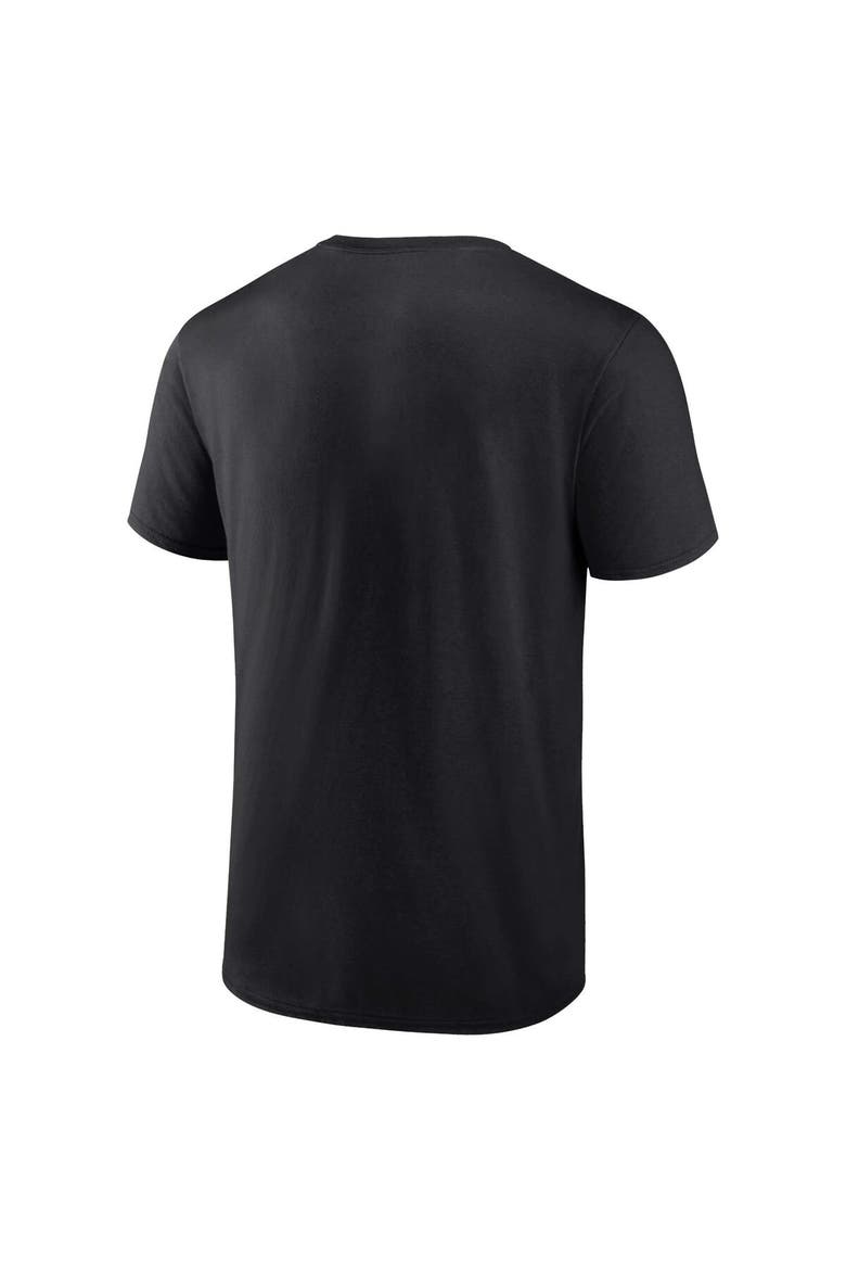 Men's Fanatics Branded Black Carolina Panthers Big & Tall Two States One Team Statement T-Shirt, Alternate, color, Black