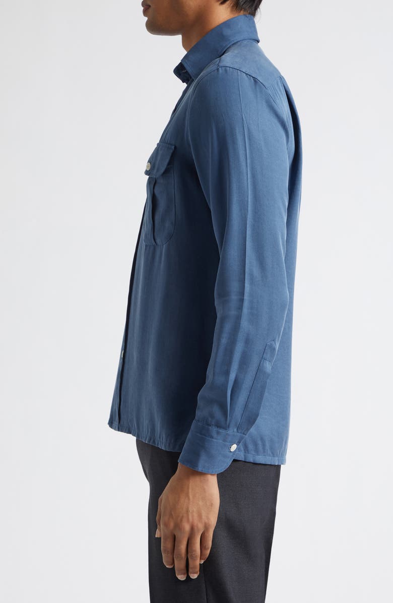 J. Mueser Button-Up Work Shirt, Alternate, color, Blue