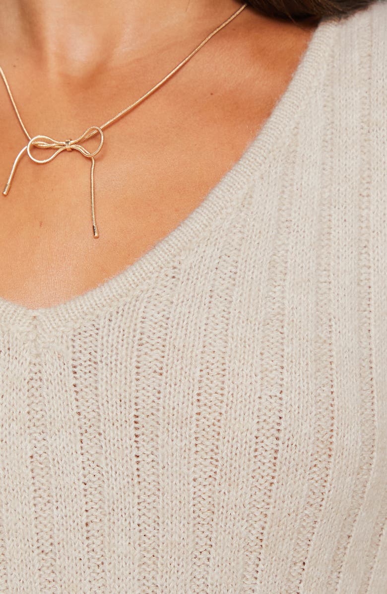 Princess Polly Larne Long Sleeve Maxi Sweater Dress, Alternate, color, 