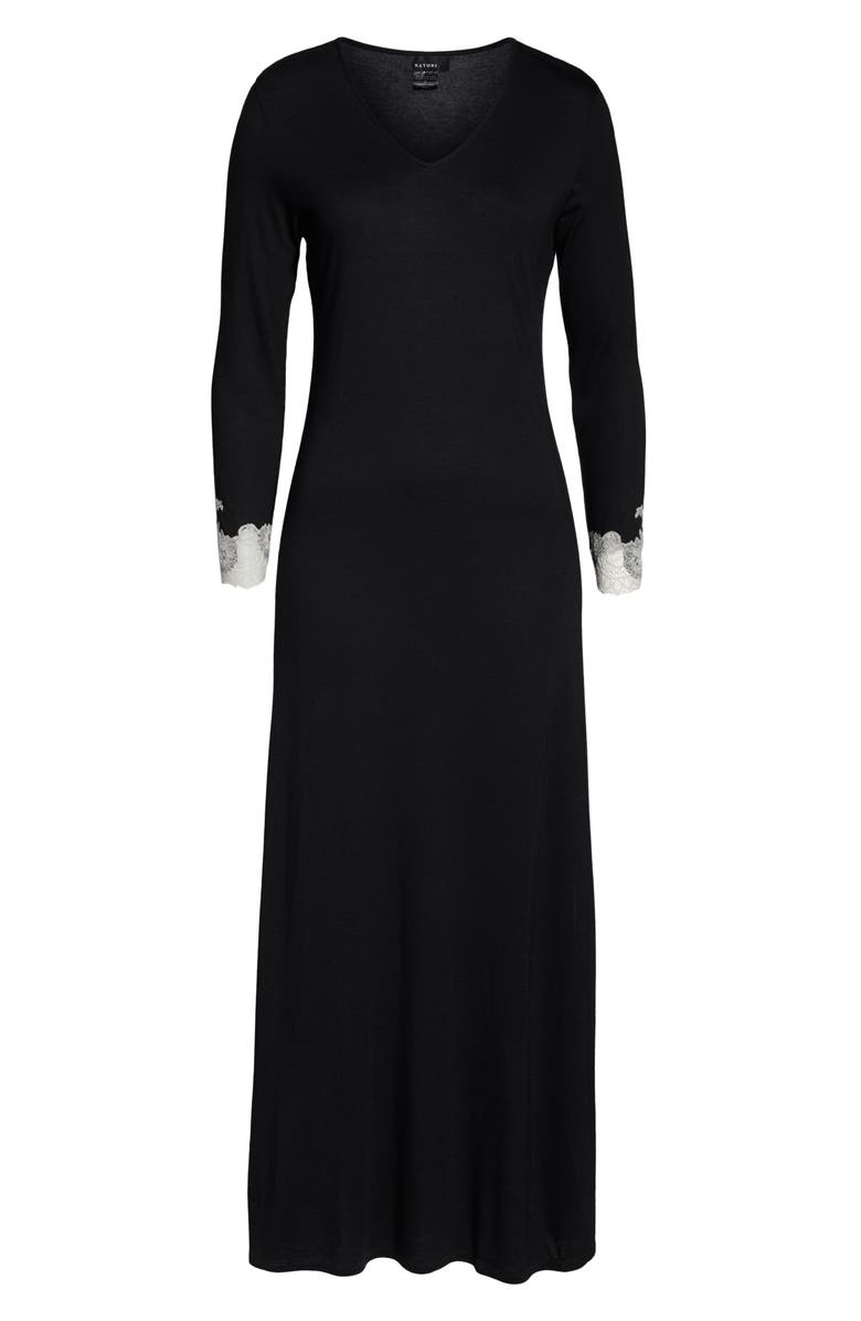 Natori Lounger Luxe Shangri La Nightgown, Alternate, color,