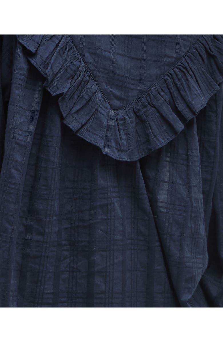 Barbour Fearne Button-Up Shirt, Alternate, color, Navy