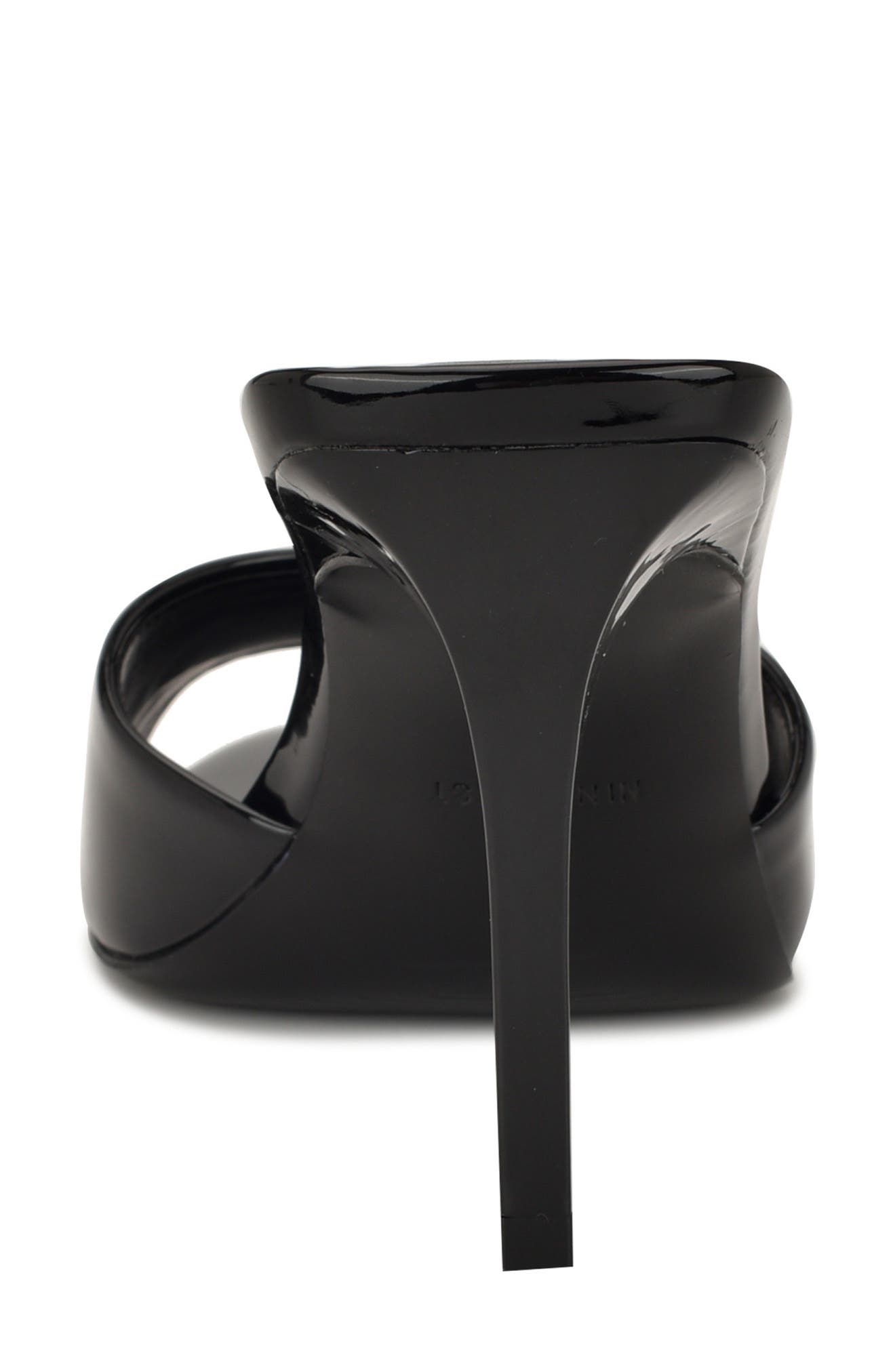 Nine West Huntris Slide Sandal, Alternate, color, Black