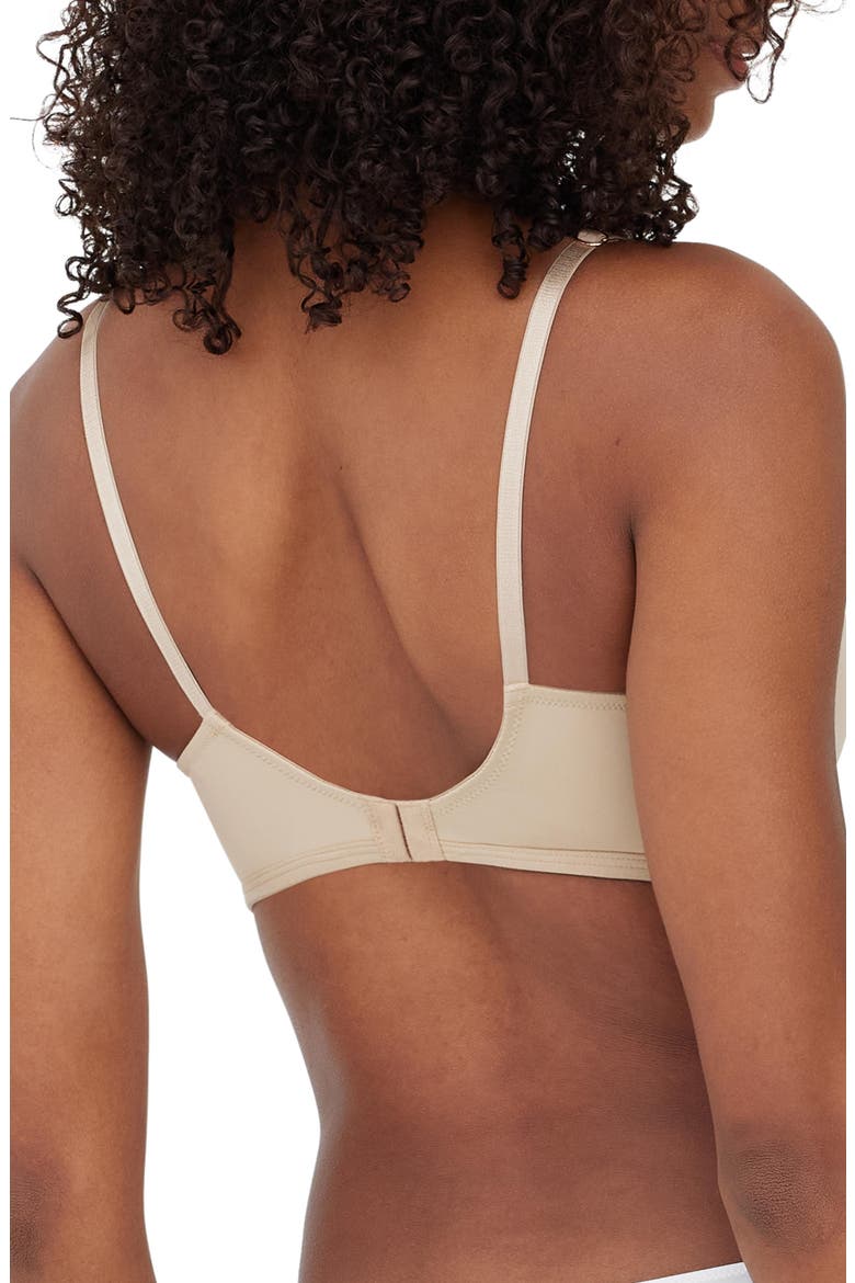 Entice Wireless Push-up Bra, Alternate, color, Nylon/White