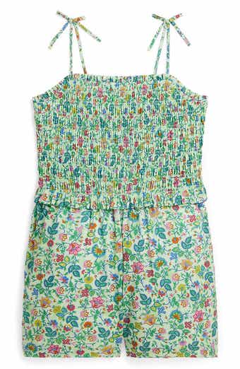 Polo Ralph Lauren Kids' Floral Smocked Romper