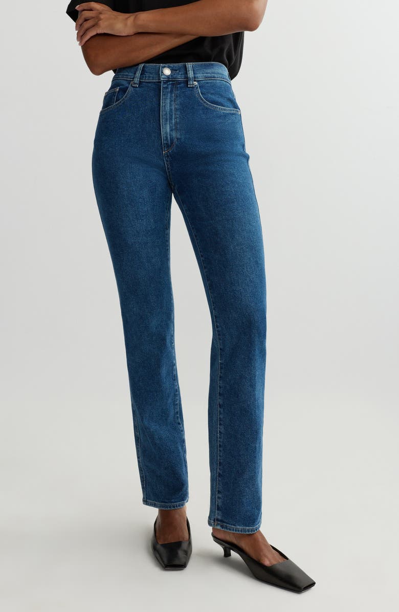 DL1961 Patti High Waist Straight Leg Jeans, Alternate, color, 