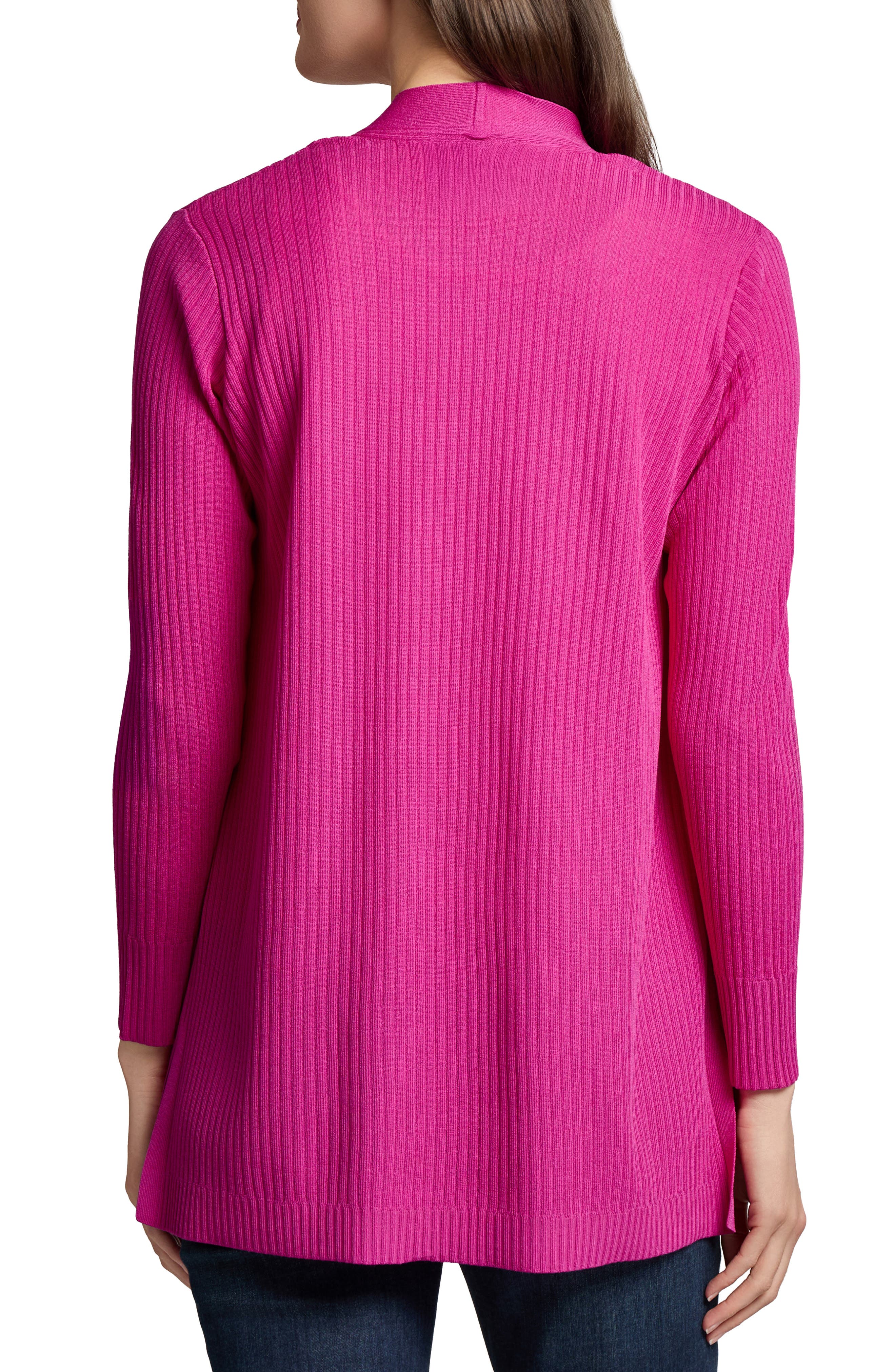 Sutton Open Front Rib Cardigan - image 2