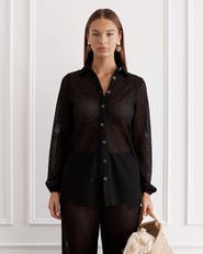 Aqua Blu Odilia Beach Shirt