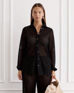 Aqua Blu Odilia Beach Shirt