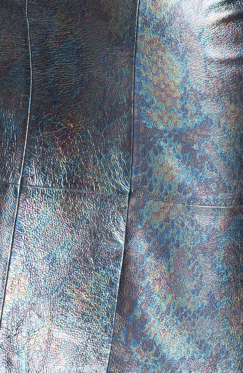 Rachel Roy Leather Pencil Skirt, Alternate, color,