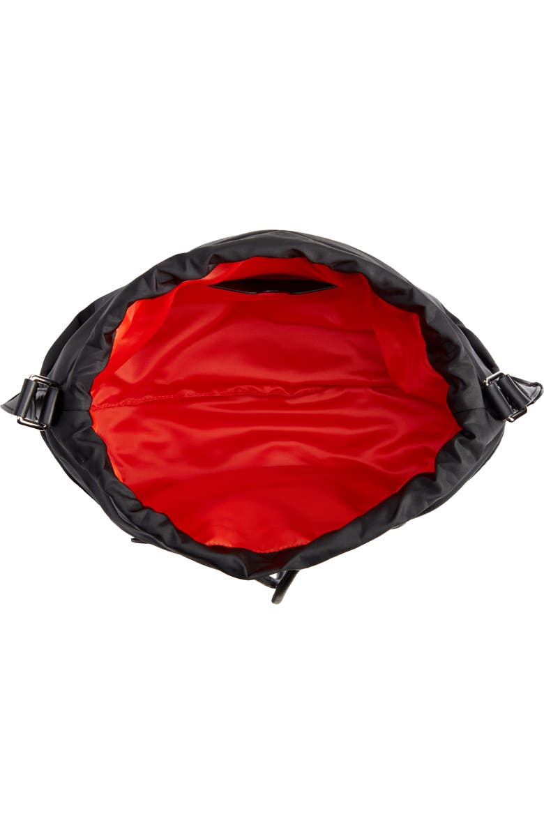 McQueen Small The Bundle Nylon Shoulder Bag, Alternate, color,