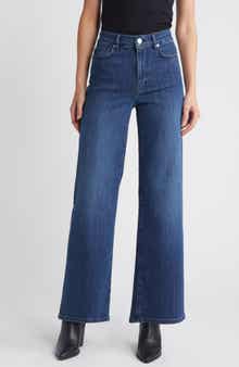 FRAME Le Slim Palazzo Ankle Jeans