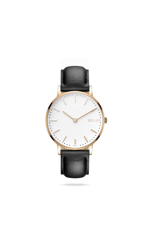 Solios Watches The Solar Classic | White Dial
