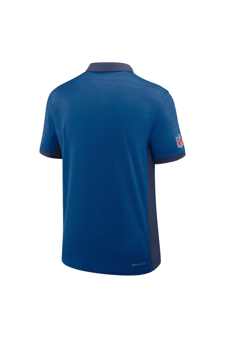 Men's Nike Royal Indianapolis Colts Sideline Victory Stripe Performance Polo, Alternate, color, Royal