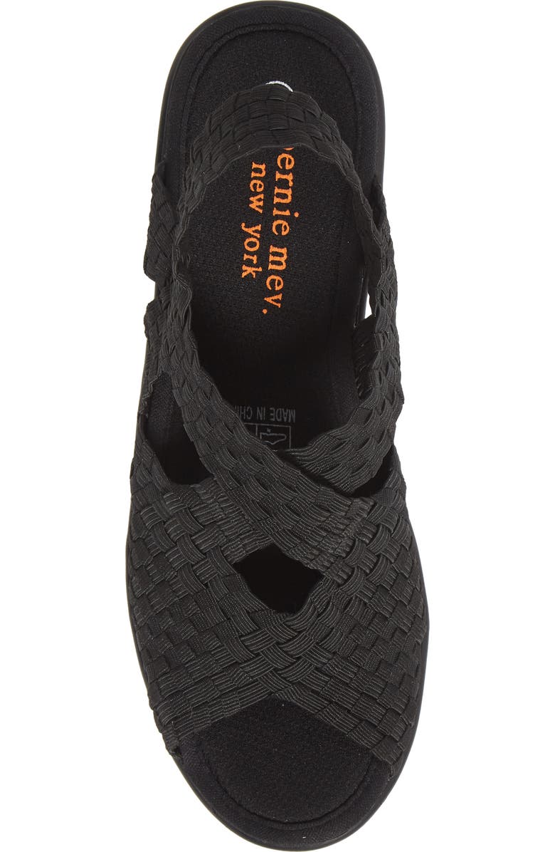 bernie mev. Brighten Wedge Slingback Sandal, Alternate, color,