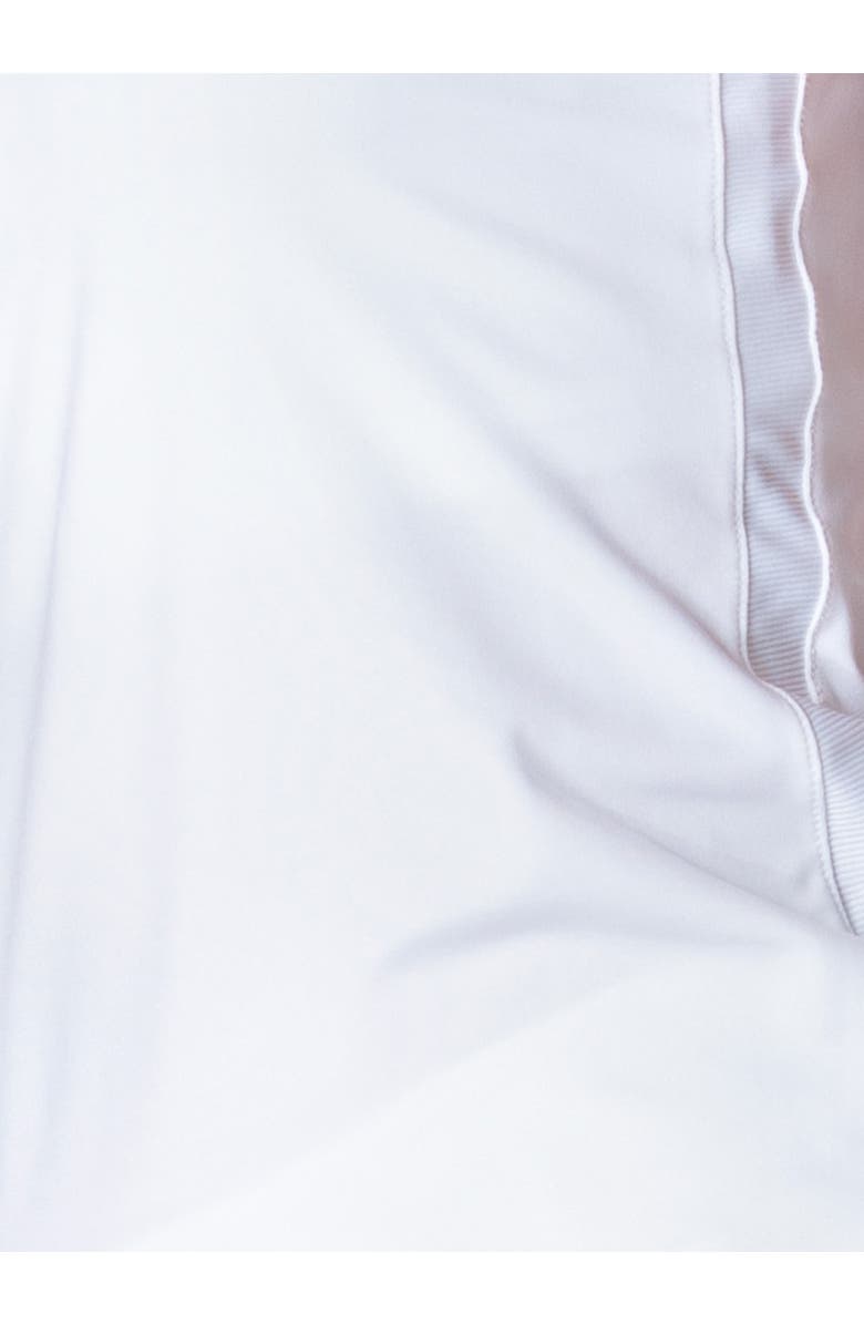 Lucky in Love Stripe Hype Tank w/ Bra, Alternate, color, White