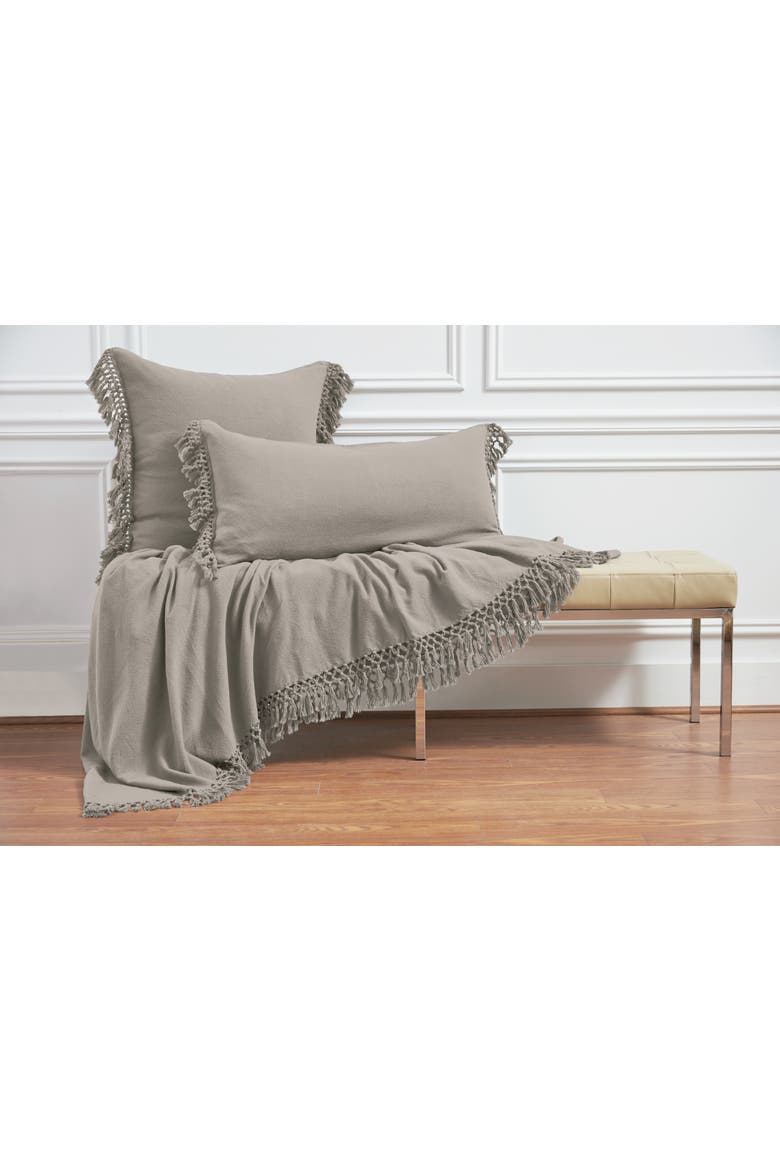 Lavato Oyster Bed Throw Blanket, Alternate, color, Beige